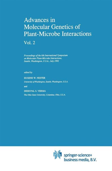 Advances In Molecular Genetics Of Plant-Microbe Interactions, Vol. 2 Desh Pal S.-image