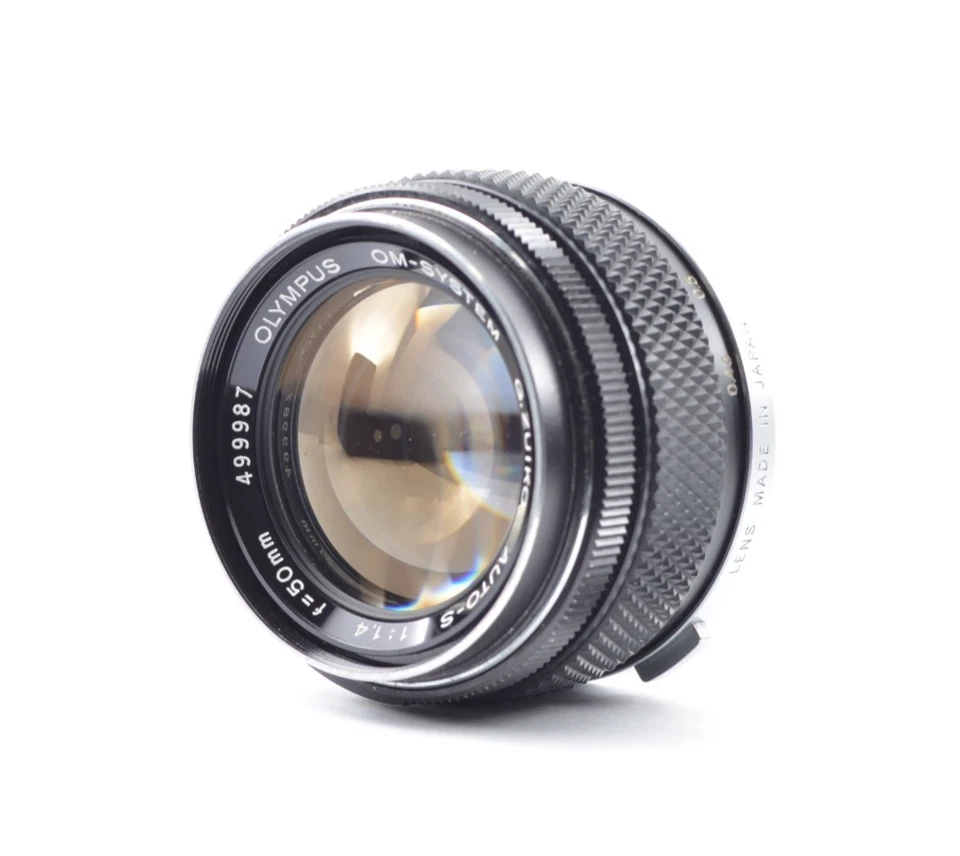 【Casi Como Nuevo】 Lente Olympus Om-System G.Zuiko Auto-S 50 mm f/1,4 de Japón #2152 Foto 2 de 4