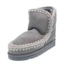 Mou Eskimo 18 - Stivaletti In Montone Grigio - Taglia 37 Scarpe Donna Stivaletti