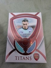 2016 Futera Unique Arsenal Soccer Cards 10