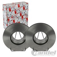 2X Ferodo 304Mm Bremsscheiben BelÜFtet Vorne Passend FüR Mercedes T2/LN1 | FCR11