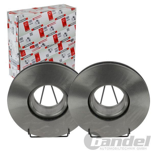 2X Ferodo 304Mm Bremsscheiben BelÜFtet Vorne Passend FüR Mercedes T2/LN1 | FCR11-image