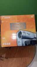 CANON ES55 8mm 500x Digital Zoom Camcorder With Battery and Charger