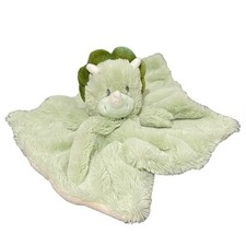 Kellytoy Green Triceratops Dinosaur Baby Lovey Plush Security Blanket Minky Soft