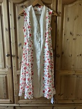 Langes Vintage-Kleid, Größe S/M