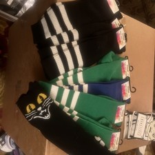 Spirit Knee High Socks Striped Size 9-11 Shoe Size 4-10 Costume Skater girl Goth