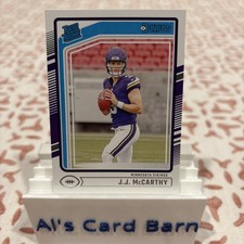 2024 Donruss #303 J.J. McCarthy Rated Rookie Minnesota Vikings
