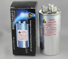 AIR CONDITIONER  MOTOR 30UF+5UF 450Volt 30+5 UF Start/ Run Metal Capacitor