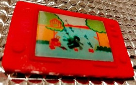 [Super Rare!] Cosmos Game Watch Type Eraser Set of 4