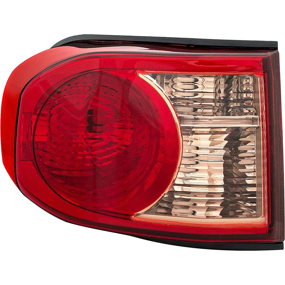 Luz trasera izquierda transparente y roja Dorman 1611244 para Toyota FJ Cruiser 2007-2011 Foto 2 de 4