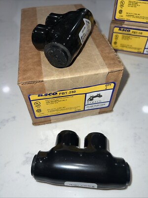 Ilsco PBT-250 Insulated Splice Connector 2 Sided / Port In-Line 6 AWG-250 Nimbus