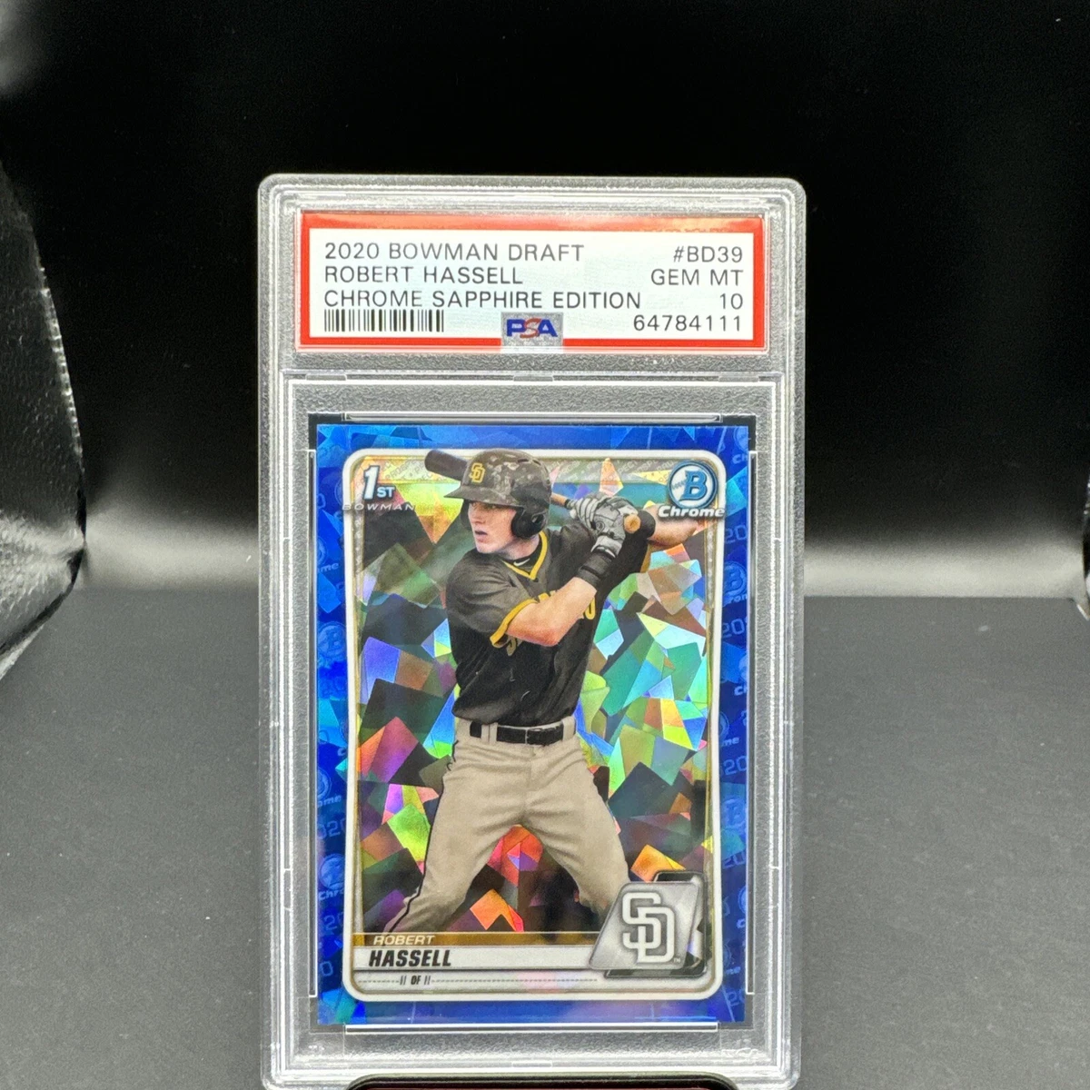 2020 Bowman Chrome Draft Sapphire Edition - Robert Hassell III #BD