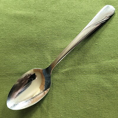 Teaspoon Oneida Ltd Stainless Oceanic Pattern 6'' Long Glossy #73047