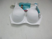 Vanity Fair Women's Underwire Beyond Comfort Light Lift White Size 36C New  
