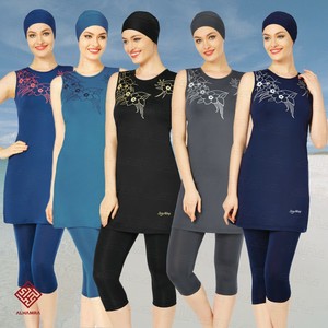 semi covered swimwear