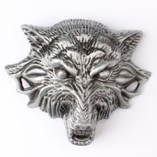 Wolf Belt Buckle Western Cowboy Native American Motorcyclist HWF-01