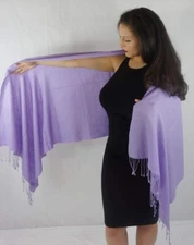 Lavender Pashmina/ Neck Warmer Scarf/ Wrap/ Shawl Original By Mimoza