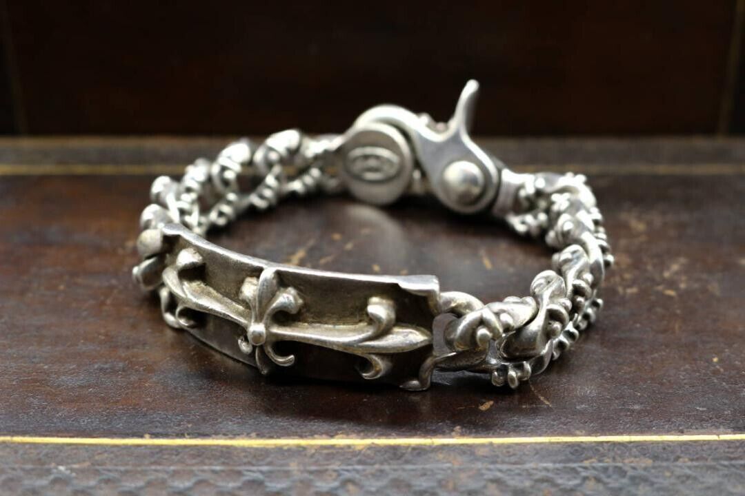 A&G Silver Cross Bracelet SV925 L 8 A&G Silver Cross Bracelet SV925 L 8