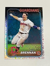 2024 Topps All-Star Game Baseball Foil Parallel #311 - Will Brennan - Guardians