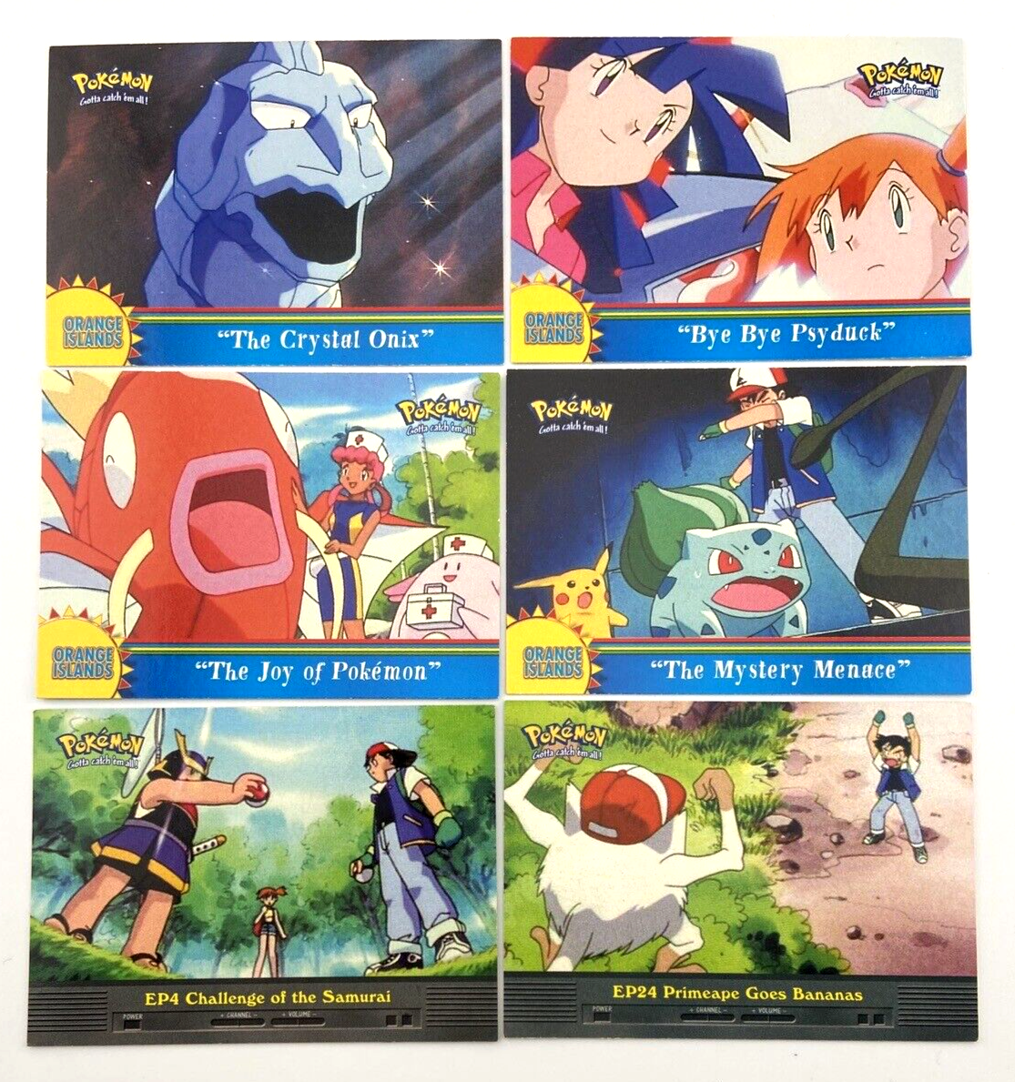 Topps Pokemon Cards - Choose Your Card! - Orange Islands & TV Animation  Edition