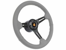 1982 -87 Buick Regal Grand National Gray Sport Steering Wheel Brushed Black Kit