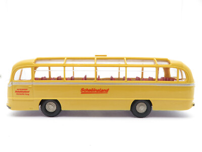 313HO /226 - Brekina H0 - MB O 321 Bus SchauinsLand Freiburg/Breg. gelb - top