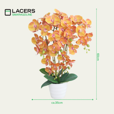 Lacers SmagragdLine künstliche Orchidee im Topf - verschiedene Farben & Größen