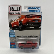 Auto World 1:64 Modern Muscle 2018 Chevy Camaro ZL1 Diecast Model Red