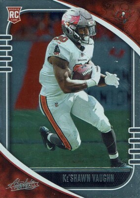 Panini NFL Football Absolute 2020 Karte No. 171 Ke'Shawn Vaughn