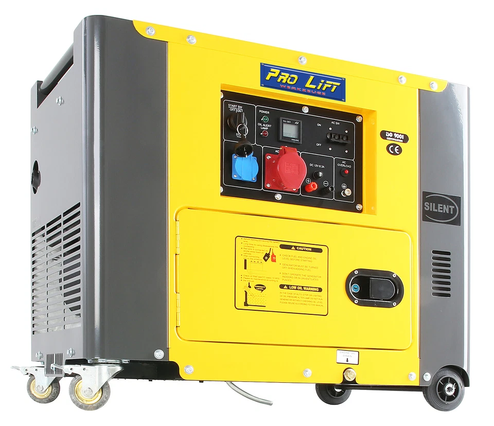 Stromerzeuger 5,5kW Diesel Silent Notstromaggregat 230/400V Stromaggregat W2463 - Bild 2 von 4