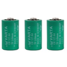 3PCS Varta CR1/2AA 950mAh Battery 3V Micro Li-ion Battery CR14250 Brand New