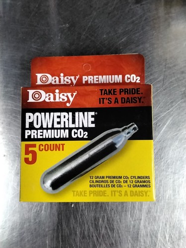 BRAND NEW DAISY POWERLINE PREMIUM CO2 5 COUNT SOLD AS A LOT OF 7 FREE SHIPPING - Picture 12 of 15