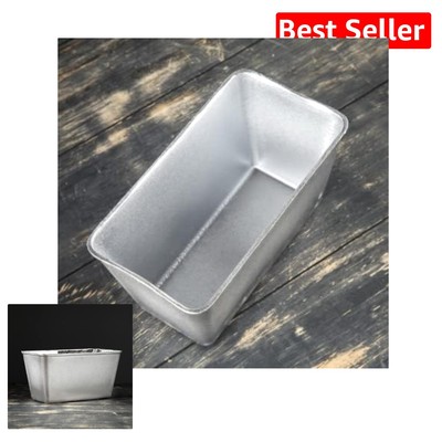 Elegant 2pc Heavy Duty Non-Stick Aluminum Baking Pans for Delicious Bread