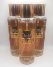 VICTORIA'S SECRET BARE VANILLA HEAT BODY MIST 8.4 FL OZ LMT EDITION SET OF 3