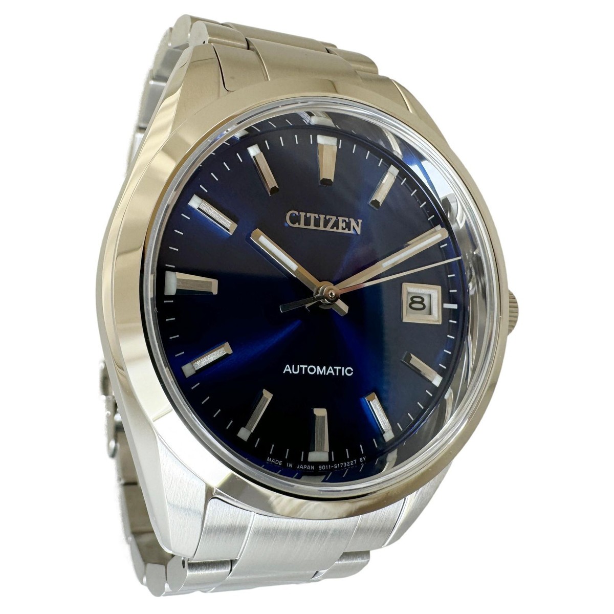 Citizen Collection NB1050-59L Date St.Steel Blue Silver Automatic 