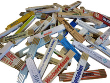 🌞 10 Stück 2m Zollstöcke Gliedermaßstab Sammlung Zollstock Meterstab