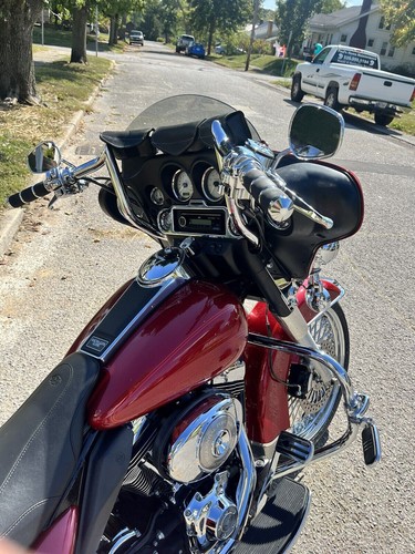 10" Meathook Ape Hanger Handlebar for Harley Touring Electra Glide Street Glide - Picture 3 of 12