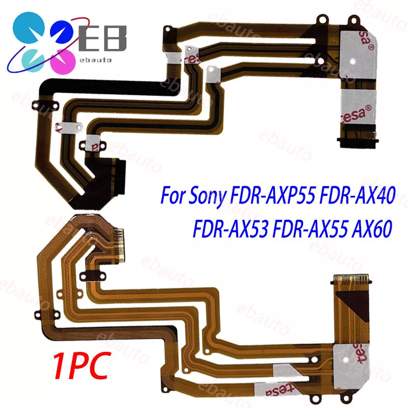 Fit Sony FDR-AXP55 FDR-AX40 FDR-AX53 FDR-AX55 AX60 LCD Screen Hinge Flex Cable