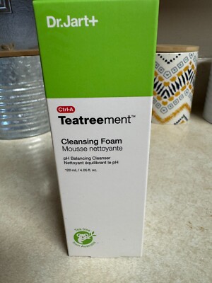 Dr. Jart Teatreement Cleansing Foam Unisex, 4.06 Fl Oz