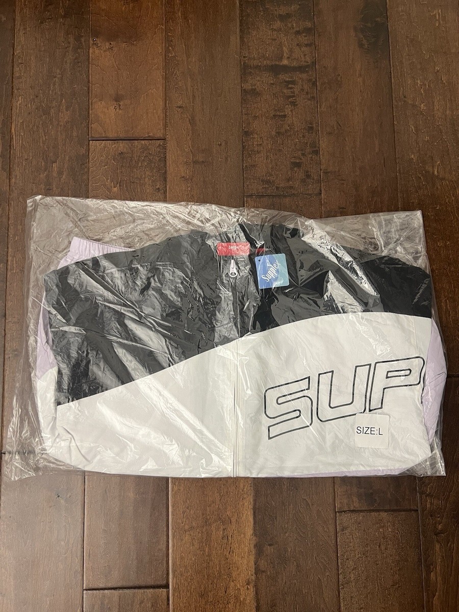 Supreme SS24 Curve Nylon Embroidered Track Jacket Purple Supreme SS24 Curve Nylon Embroidered Track Jacket Purple