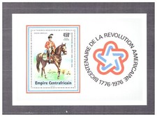 CENTRAFRICAINE . BF  N° 16  .  450 F  ETATS   UNIS  .  NEUF . **  . SUPERBE .