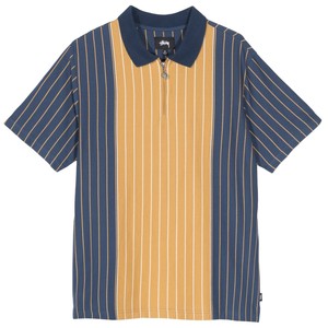 retro stripe polo
