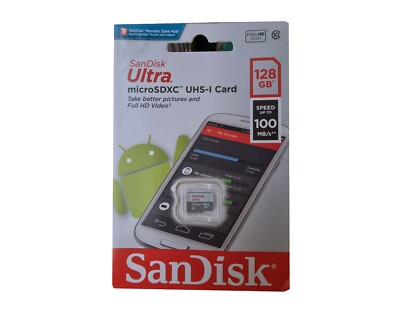 SanDisk Premium microSDHC 128GB Class 10 UHS-I Speicherkarte
