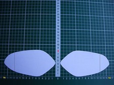 Spiegelglas Ersatzglas Motorrad MV Agusta Brutale 1090 RR ab 2010 Rechts asph