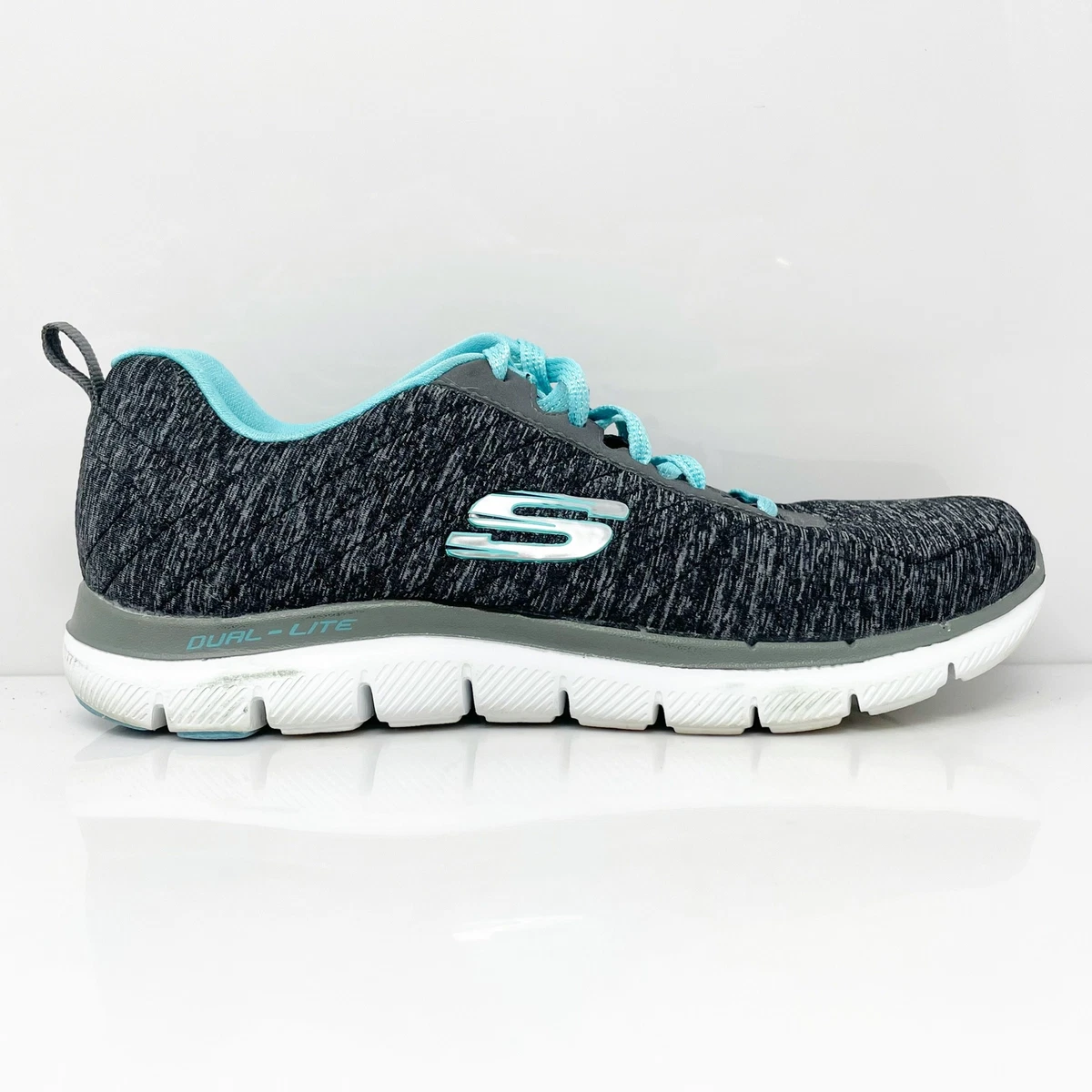 Skechers flex appeal 2.0 top women's shoes in black