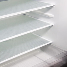 12Pcs Refrigerator Liners, Washable Fridge Liner Mats Covers Pads for Glass Shel