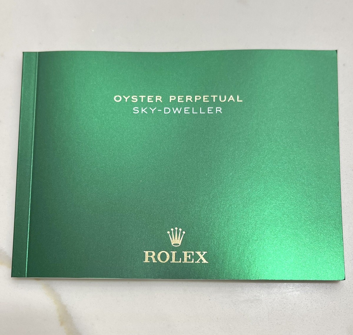 Authentic New Style Rolex Sky-Dweller Booklet Manual 326934 326933