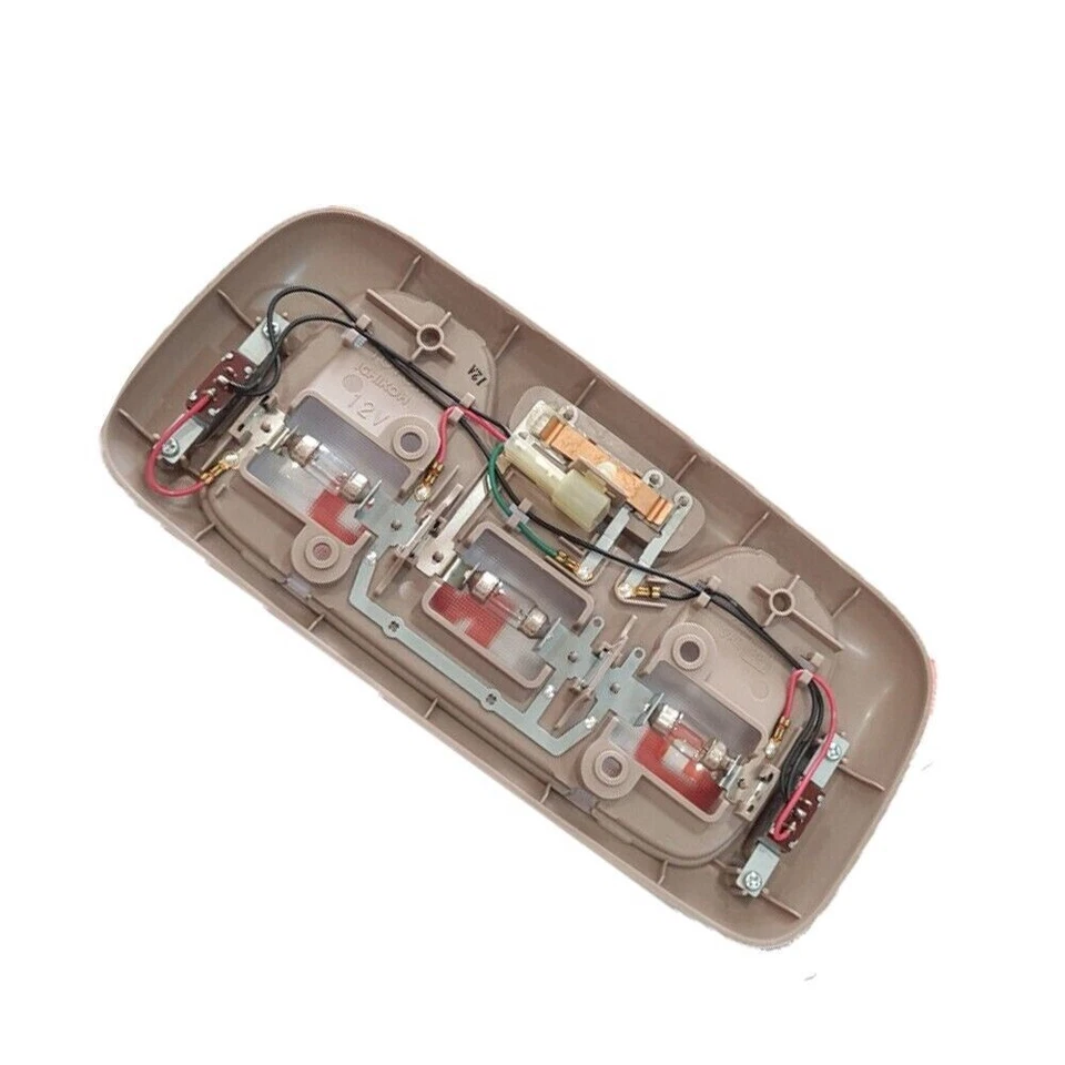 Toyota LandCruiser 105 Series HZJ Interior Dome Light Lamp Middle Ivory Genuine - Image 4 of 4