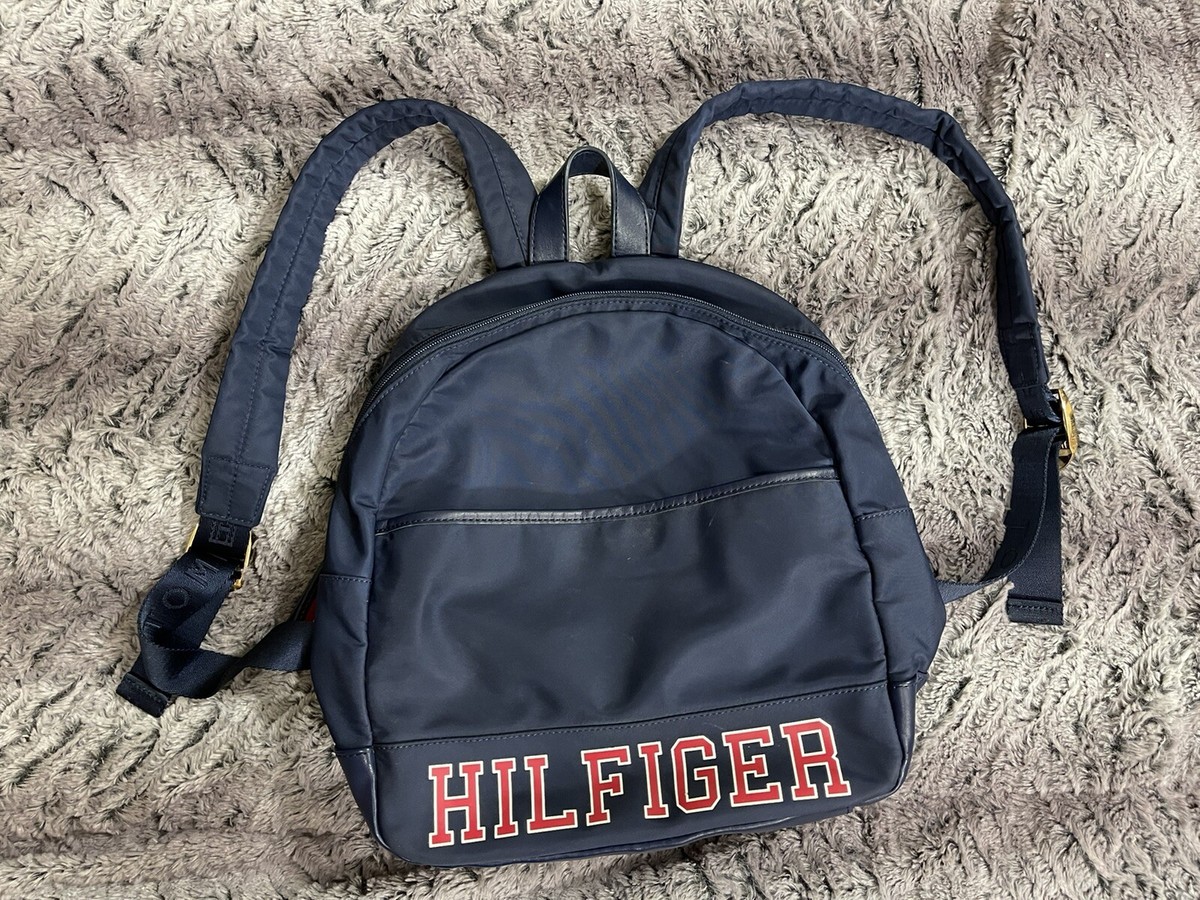 NAVY BLUE TOMMY HILFIGER MINI BACKPACK Tommy Hilfiger - Poppy Flag Backpack Space Blue - Backpack  main image 3