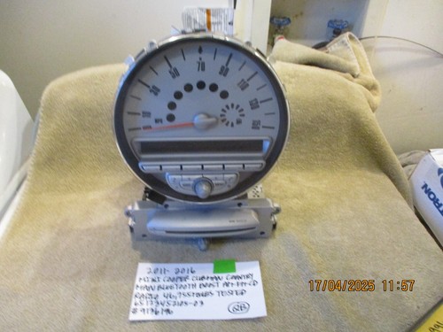 2011-2016 MINI COOPER CLUBMAN COUNTRYMAN OEM BOOST BLUETOOTH 46K CLUSTER TESTED - 第 1/16 張圖片